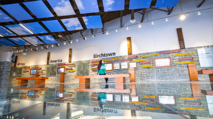 Inside view of Black Loyalist Heritage Centre